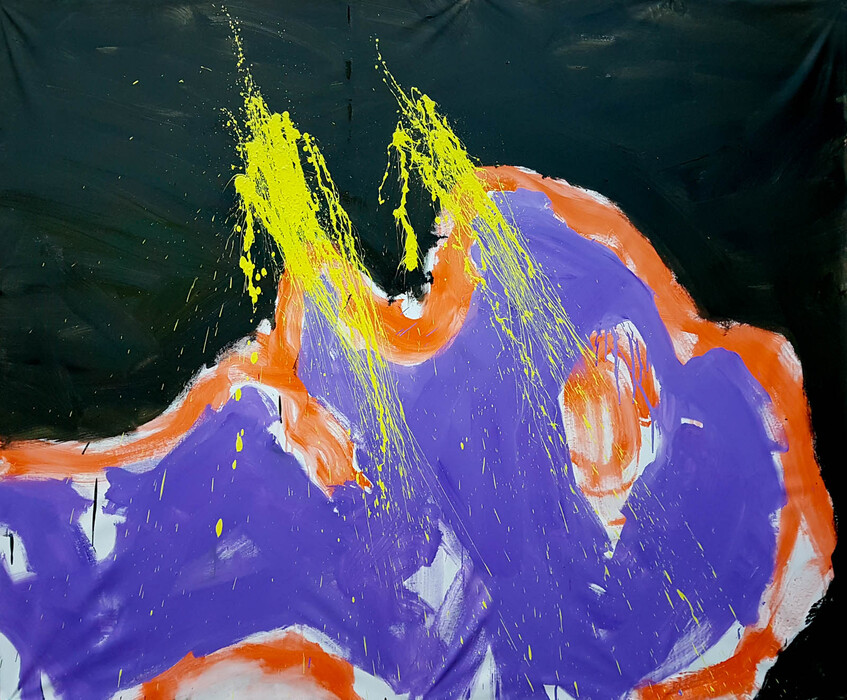 Acrylics, 170cm x 210cm, 2018