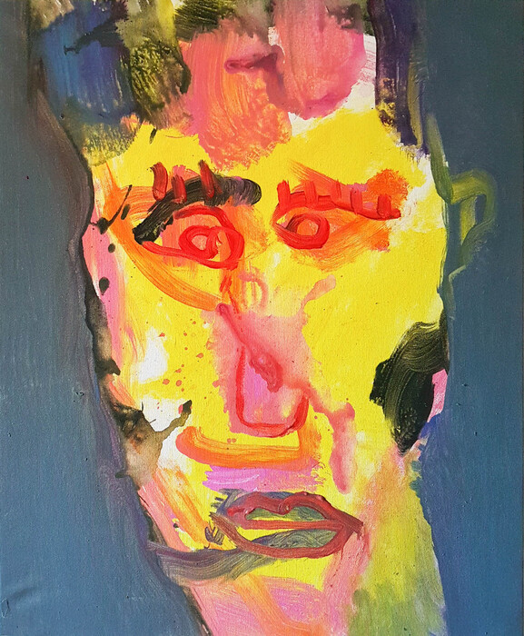 Acrylics, 210cm x 170cm, 2018