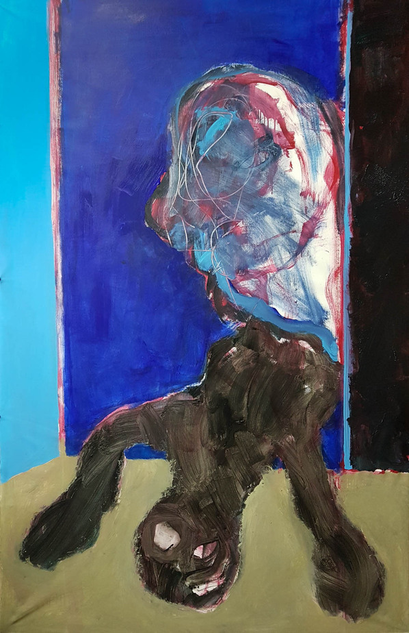 Acrylics. 210 x 150 cm. 2019