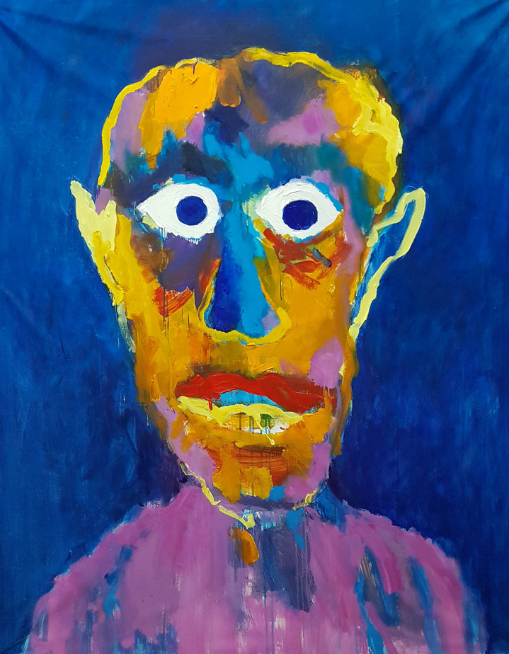 Acrylics. 210 x 170 cm. 2019