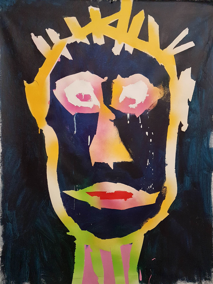 Acrylics. 210 x 170 cm. 2019