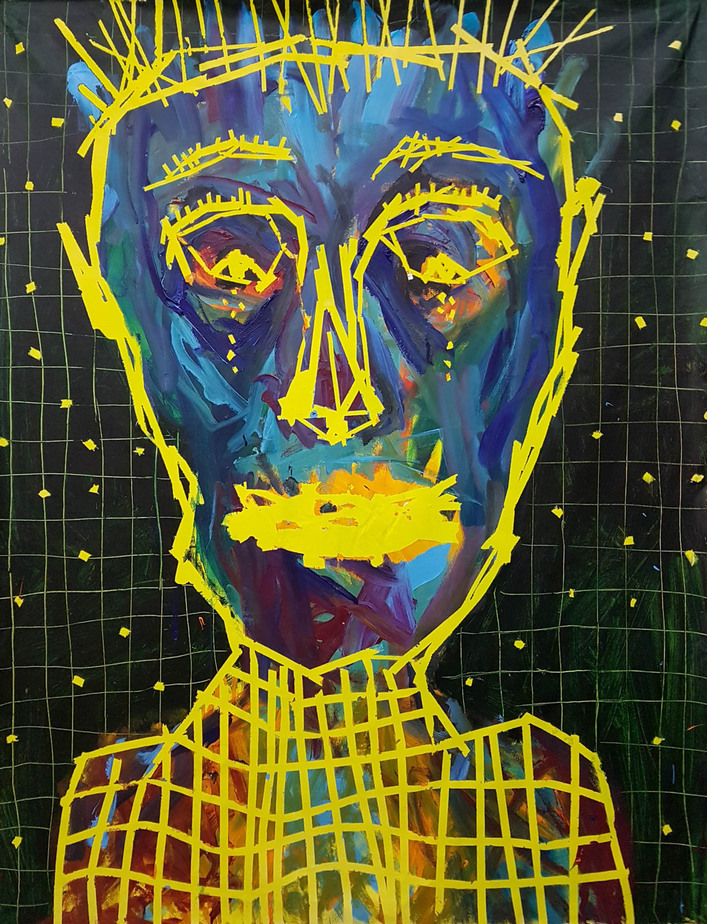 Acrylics. 210 x 170 cm. 2019