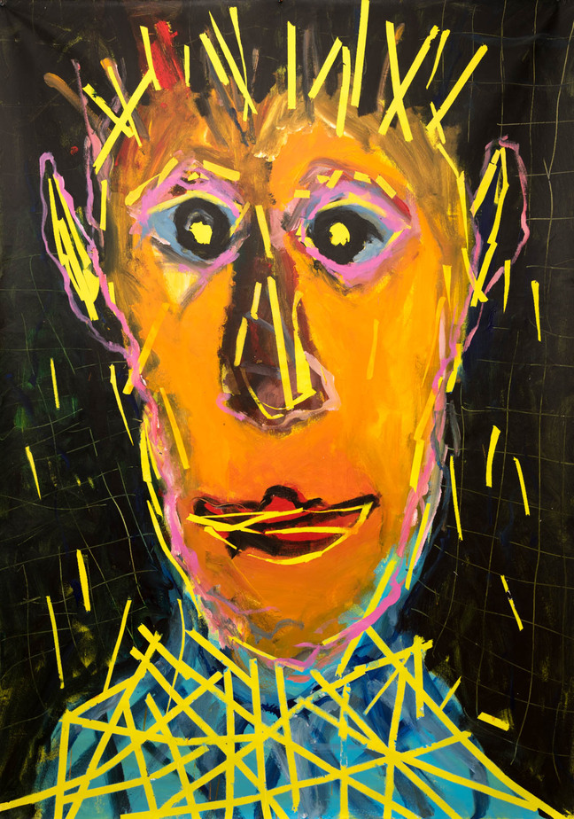 Acrylics. 210 x 170 cm. 2019