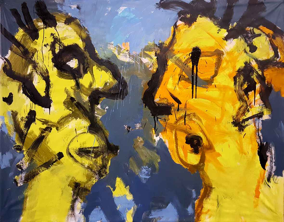 Acrylics. 170 x 210 cm. 2020
