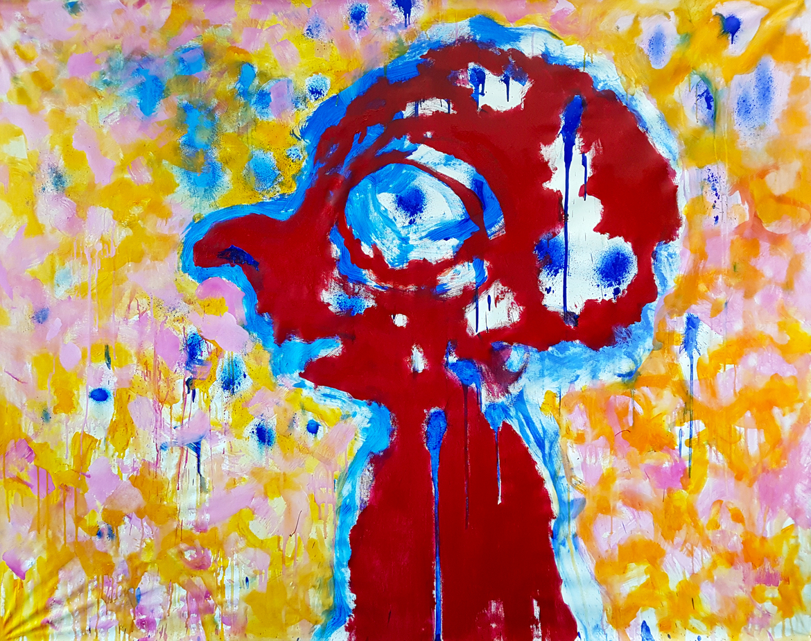 Acrylics. 170 x 210 cm. 2020