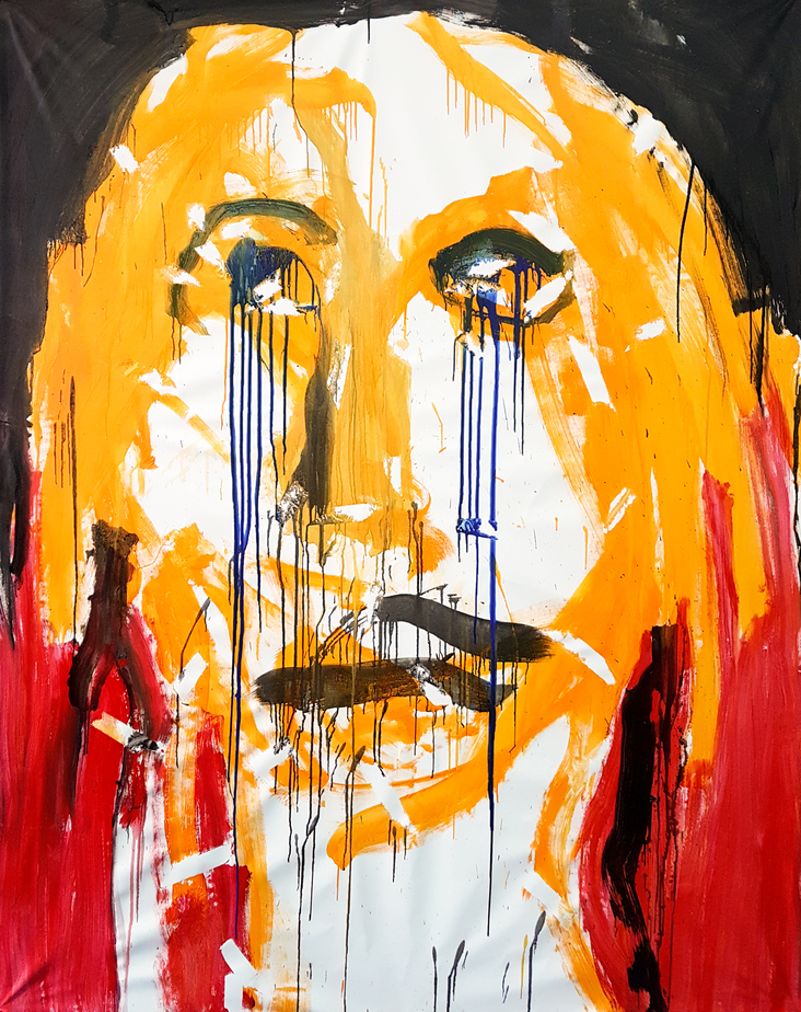 Acrylics. 210 x 170 cm. 2020