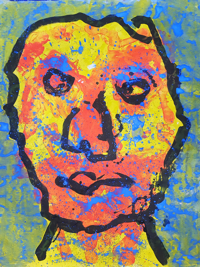 Acrylics. 130 x 97 cm. 2020
