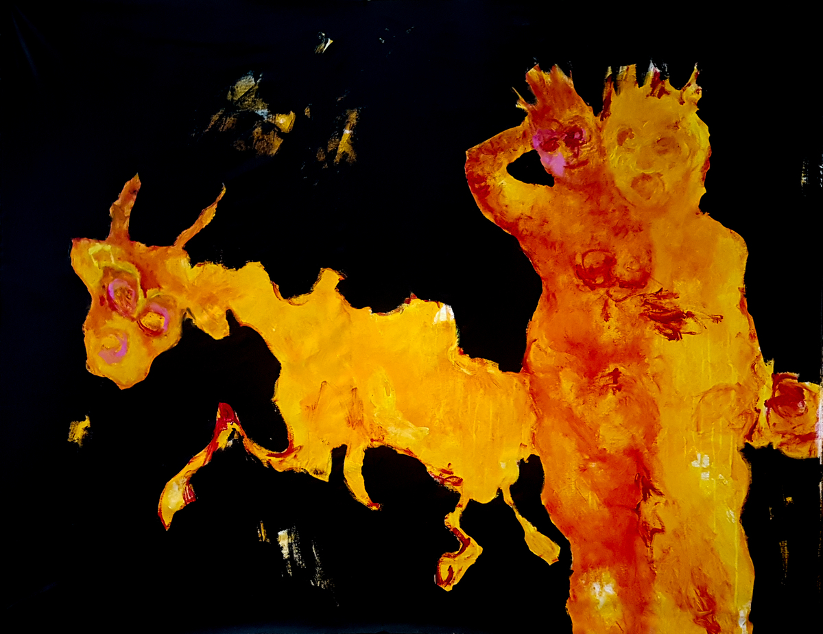 Acrylics. 170 x 210 cm. 2020
