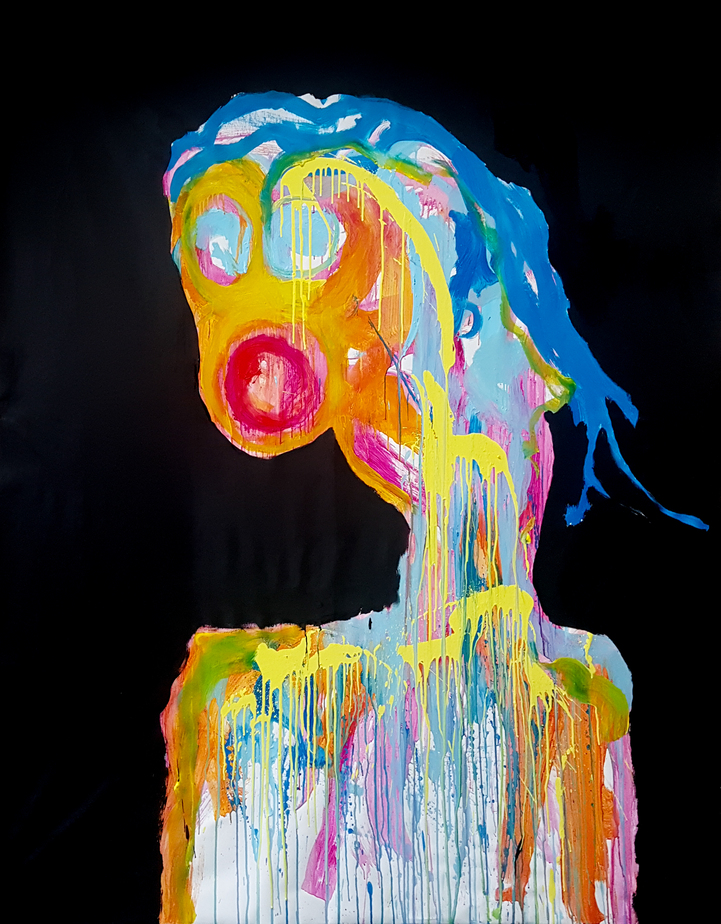 Acrylics. 210 x 170 cm. 2020
