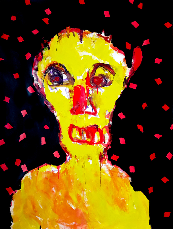 Acrylics. 130 x 97 cm. 2020
