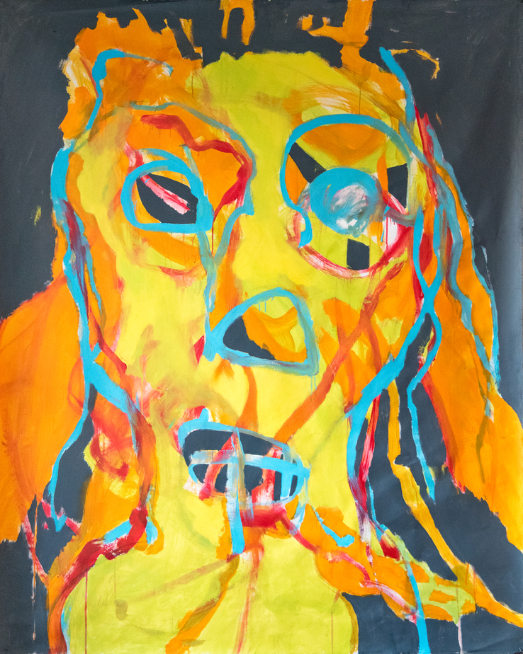 Acrylics. 210 x 170 cm. 2020