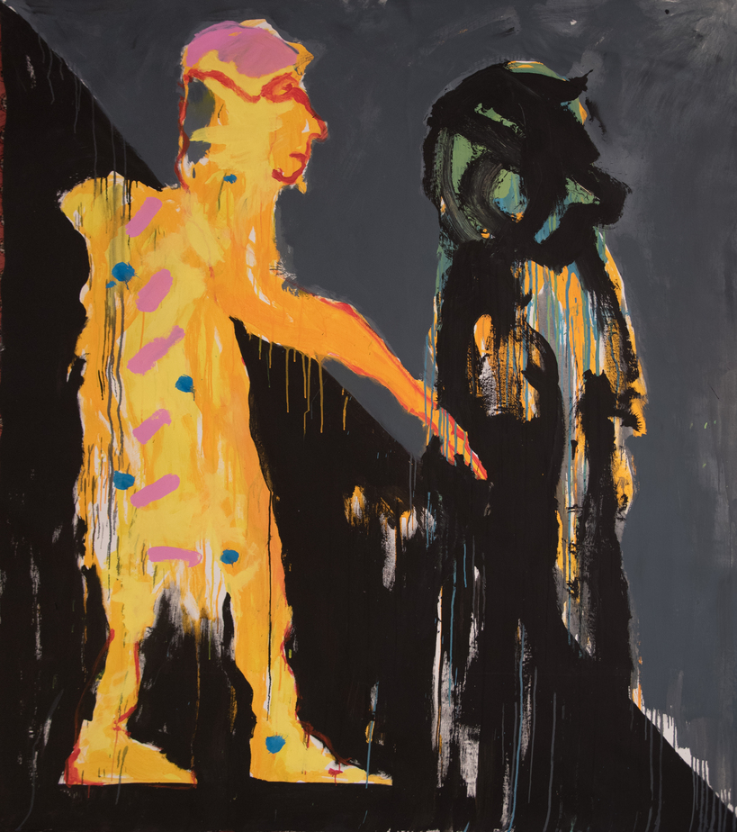 Acrylics. 210 x 170 cm. 2020