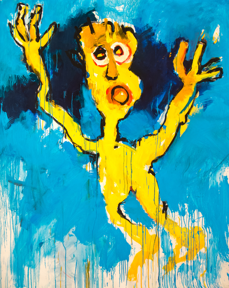 Acrylics. 210 x 170 cm. 2020