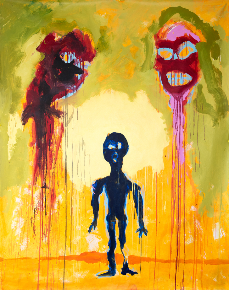 Acrylics. 210 x 170 cm. 2020