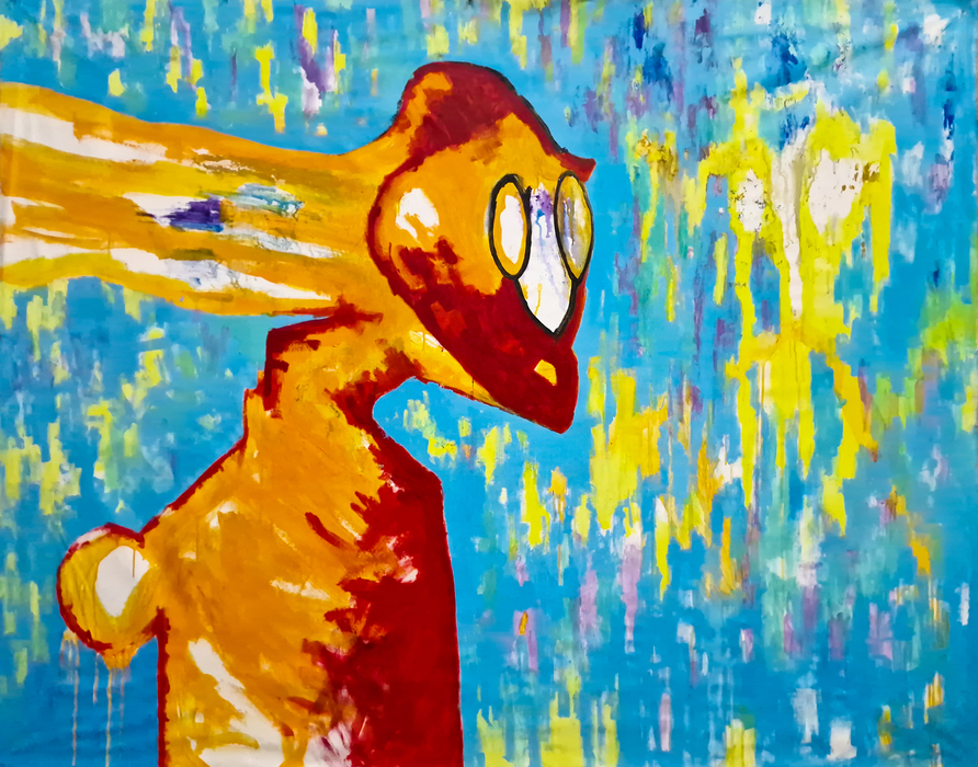 Acrylics, 170 cm x 210 cm