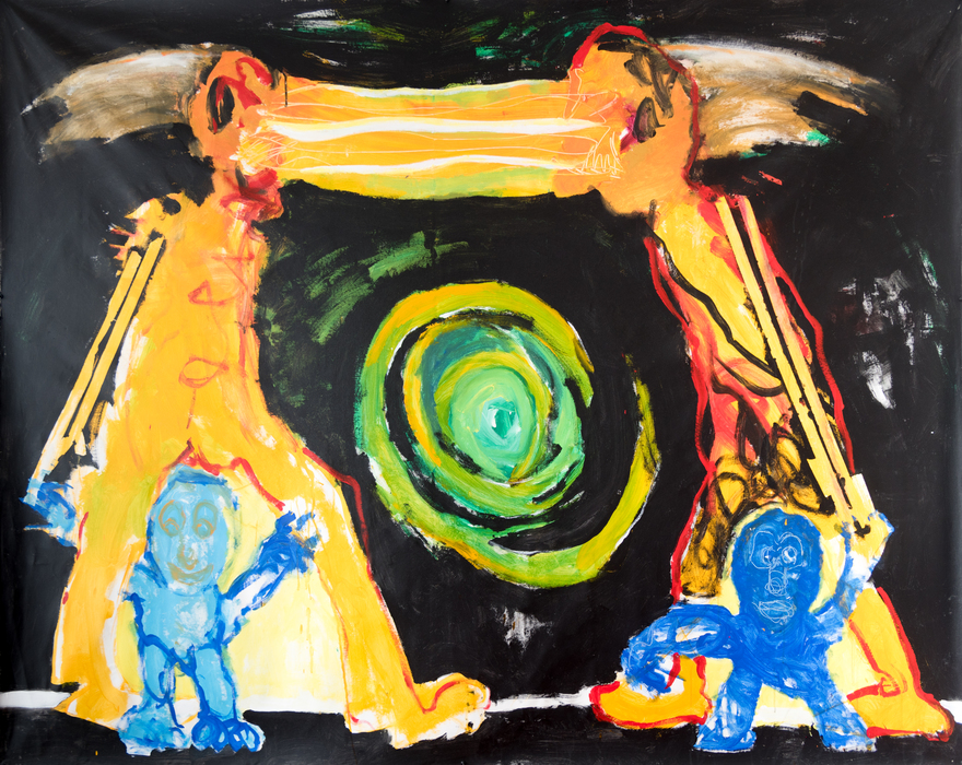 Acrylics, 170 cm x 210 cm