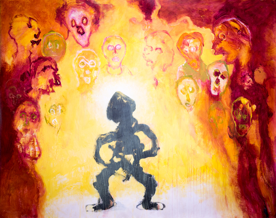 Acrylics, 170 cm x 210 cm