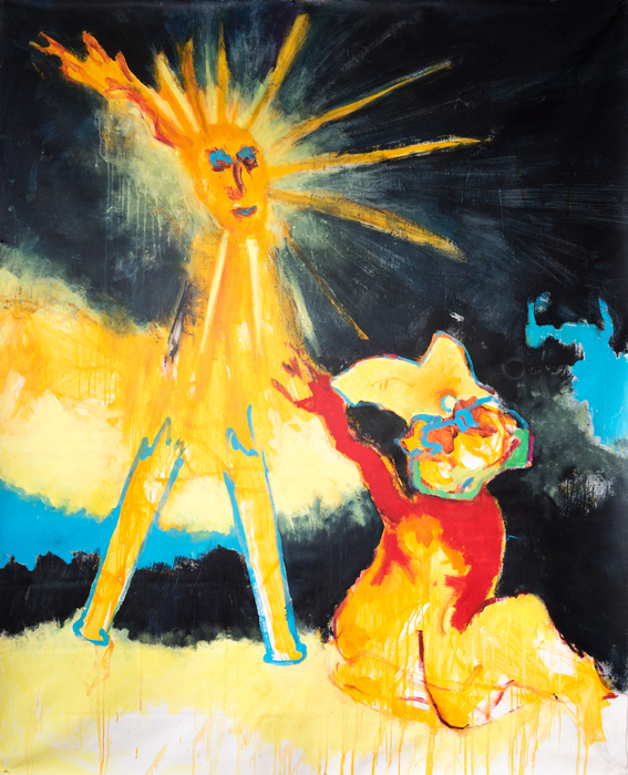 Acrylics, 210 cm x 170 cm