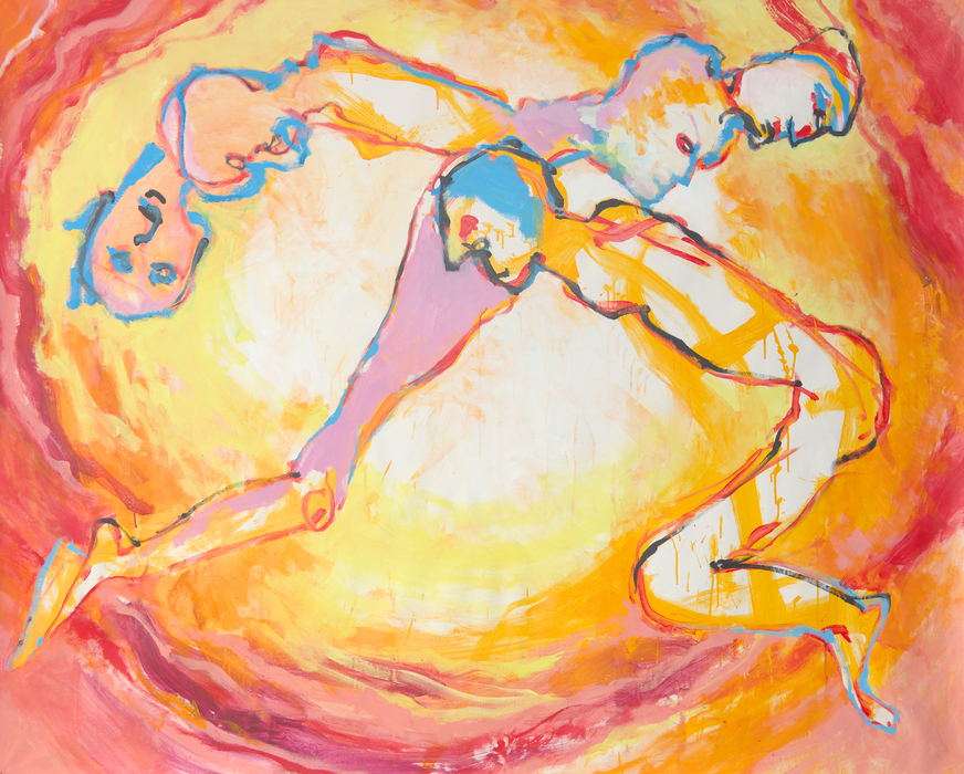 Acrylics, 170 cm x 210 cm