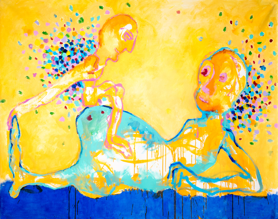 Acrylic, 170 cm x 210 cm