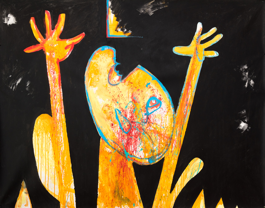 Acrylic, 170 cm x 210 cm