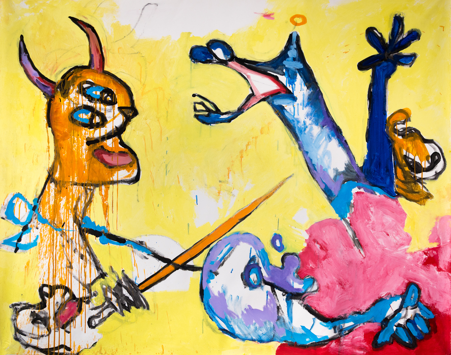 Acrylic, 170 cm x 210 cm