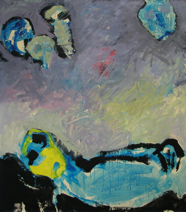 Dream, 2009, 160 cm x 140 cm, acrylics.