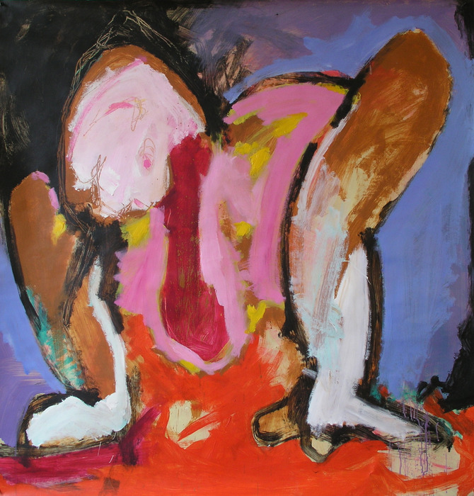 2007, 120 cm x 120 cm, acrylics.