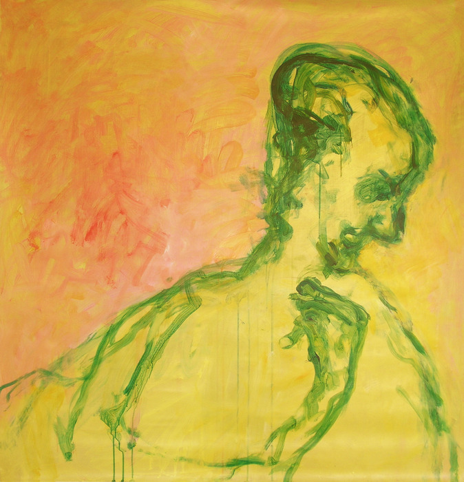 2005, 120 cm x 120 cm, acrylics.