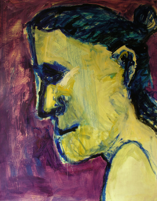 2007, 160 cm x 125 cm, acrylics.
