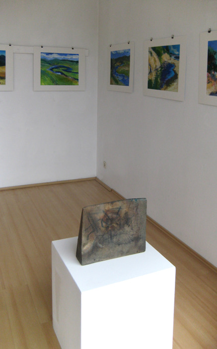 Ausstellung Fenex, Bensberg, Schloßstraße 47-53, zusammen mit Keramiken von Viola Kramer, 2008