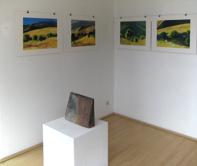 Ausstellung Fenex, Bensberg, Schloßstraße 47-53, zusammen mit Keramiken von Viola Kramer, 2008