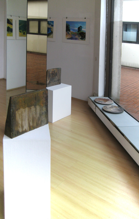 Ausstellung Fenex, Bensberg, Schloßstraße 47-53, zusammen mit Keramiken von Viola Kramer, 2008