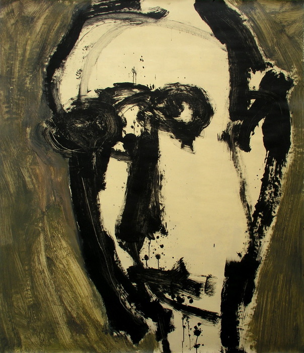 Head, 2009, 160 cm x 140 cm, acrylics