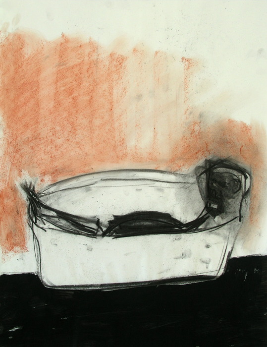 Drawing, 2008, 65 cm x 50 cm, mixed media.