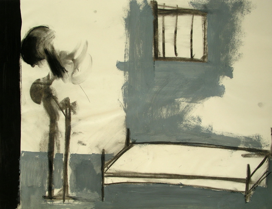 Drawing, 2008, 50 cm x 65 cm, mixed media.
