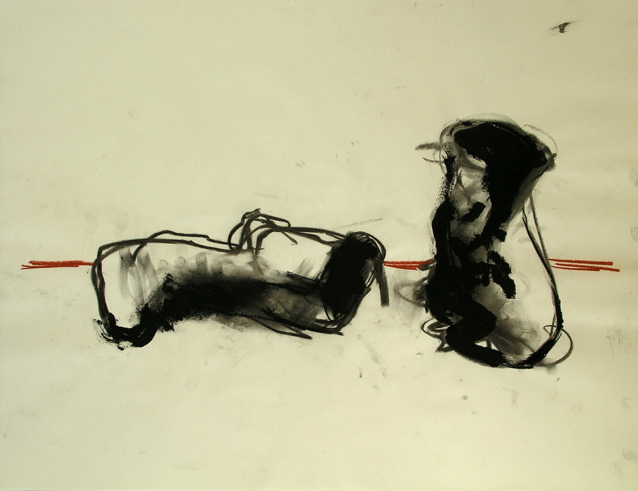 Drawing, 2008, 50 cm x 65 cm, mixed media.