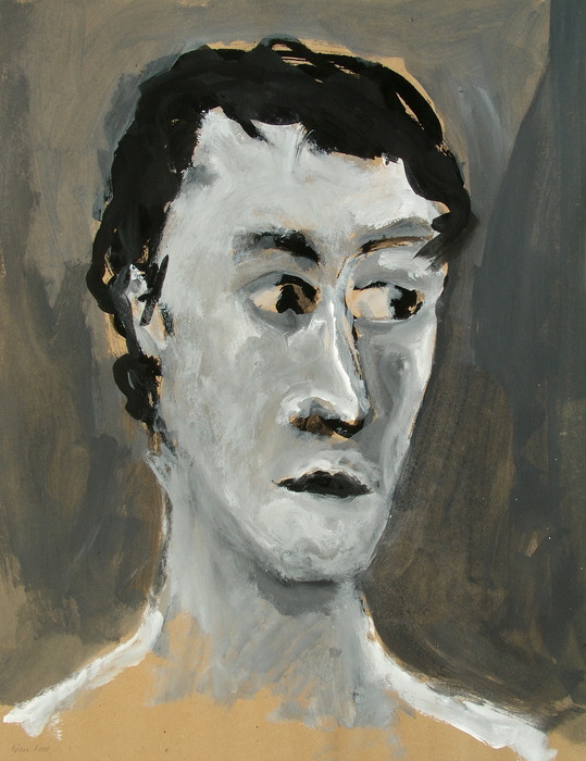 Drawing, 2008, 65 cm x 50 cm, mixed media.