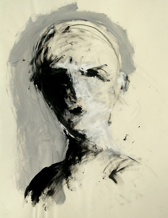 Drawing, 2008, 65 cm x 50 cm, mixed media.