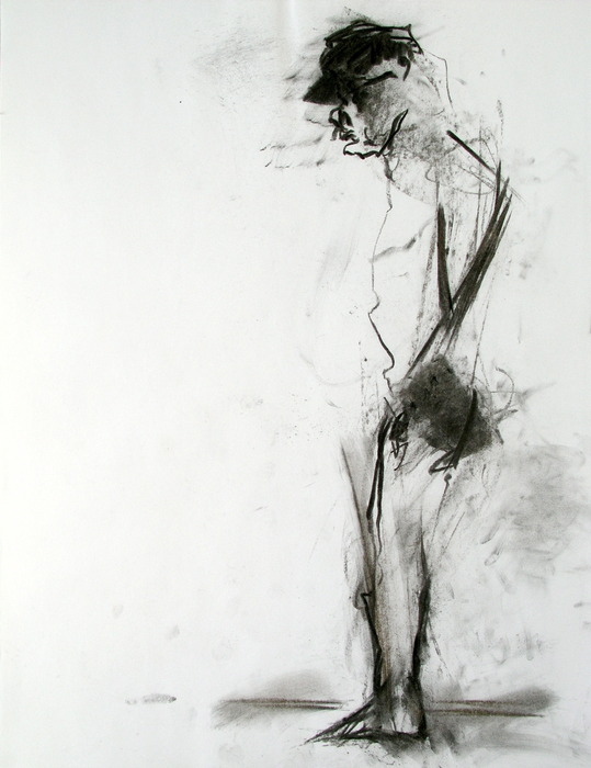 Drawing, 2008, 65 cm x 50 cm, mixed media.