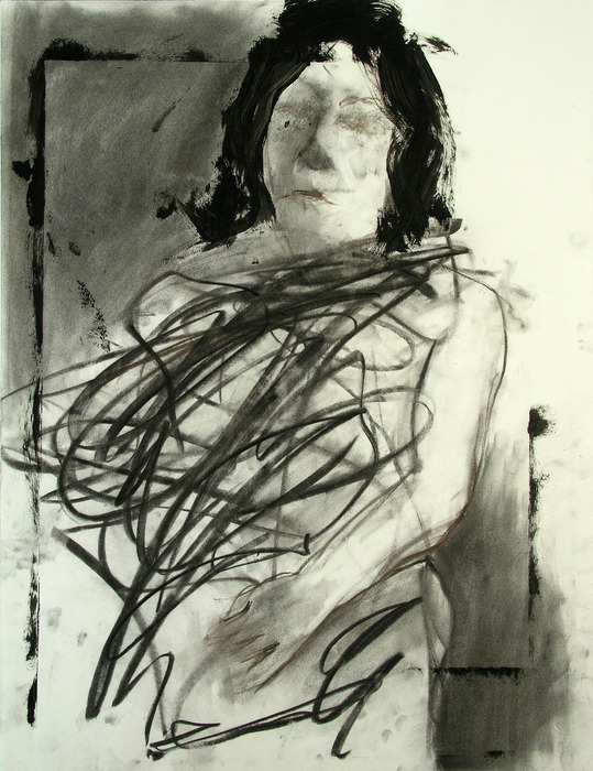 Drawing, 2008, 65 cm x 50 cm, mixed media.