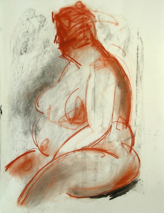 Drawing, 2008, 65 cm x 50 cm, mixed media.