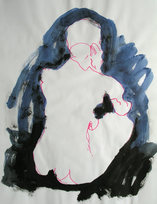 2010, 65 cm x 50 cm, ink.