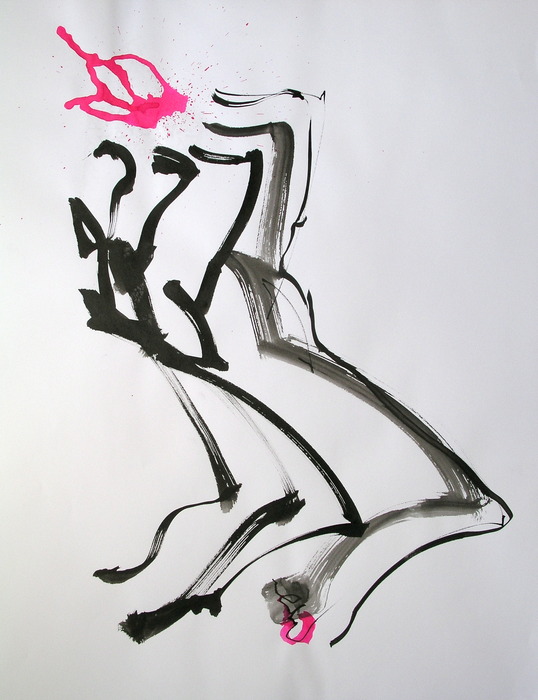 2010, 65 cm x 50 cm, ink.