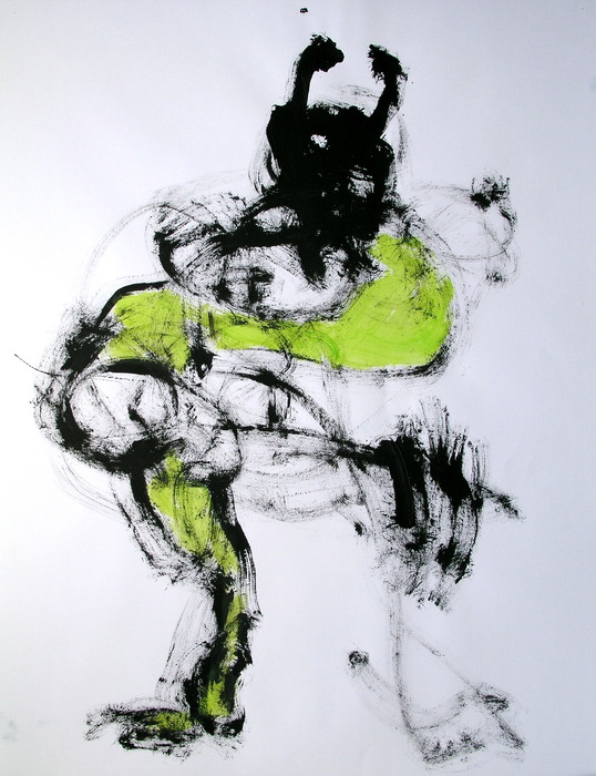 2010, 65 cm x 50 cm, acrylics.
