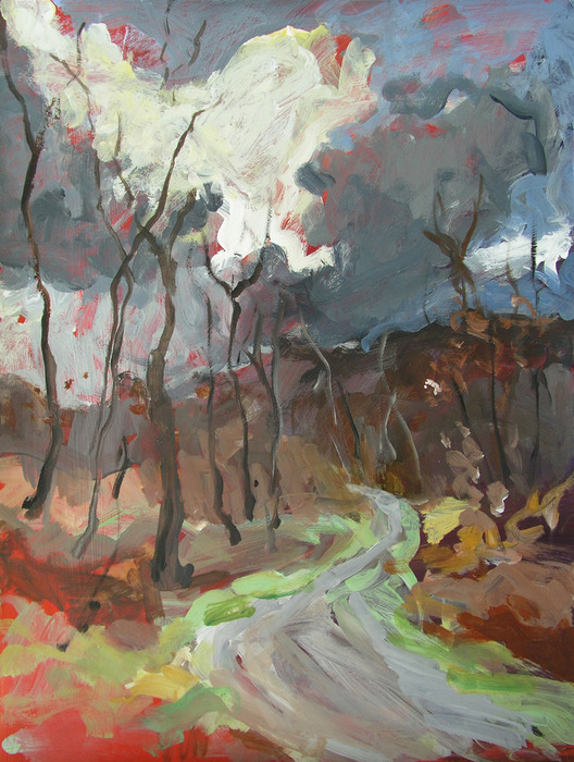 Herbst, 2008, 59 cm x 45 cm, acrylics.