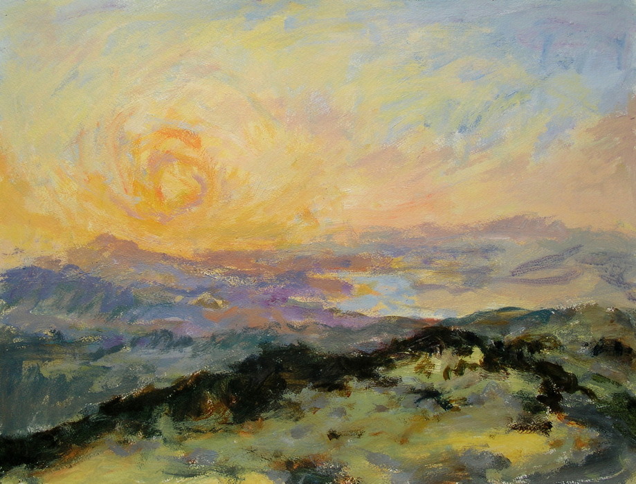 California, 2010, 45 cm x 59 cm, acrylics.