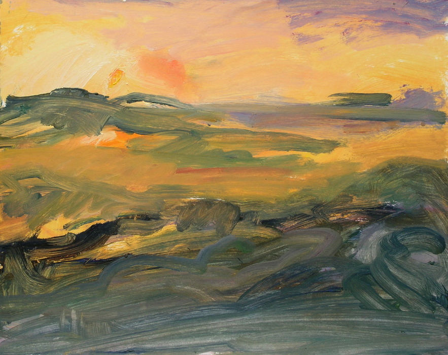 California, 2010, 34 cm x 42 cm, acrylics.