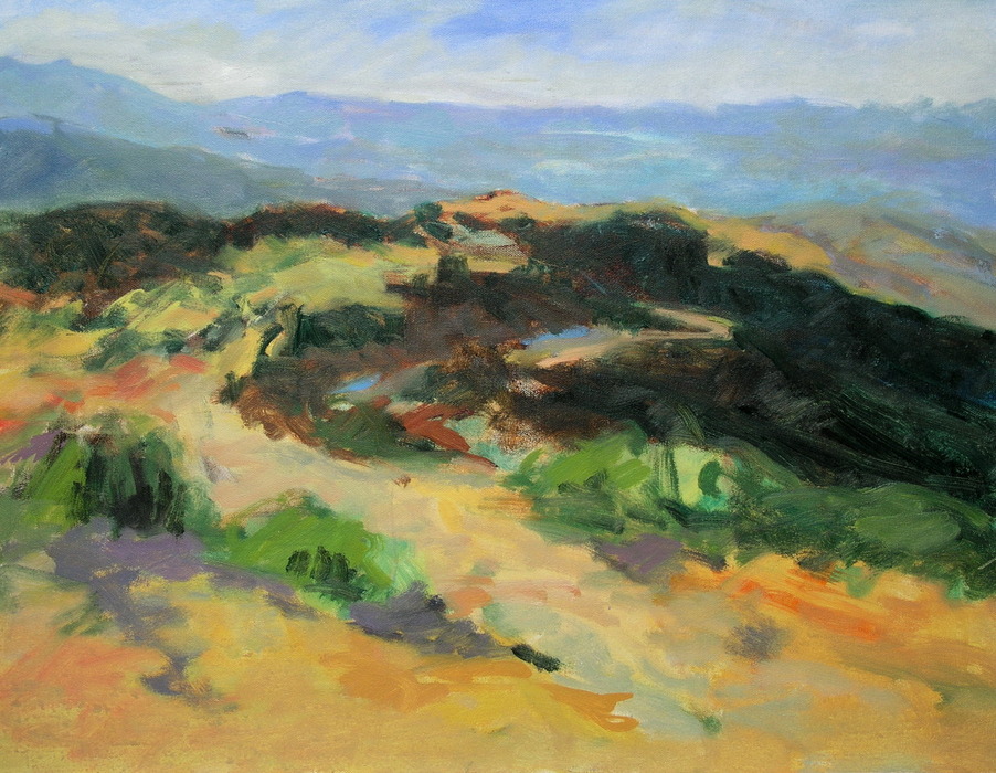 California, 2010, 45 cm x 59 cm, oil on canvas.