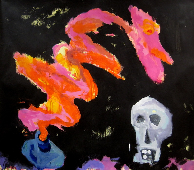 Aladin, 2011, 140 cm x 160 cm, acrylics.